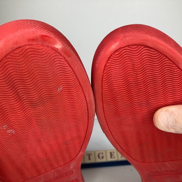 Balenciaga Arena High Creased Leather Red - Picture 12 of 16